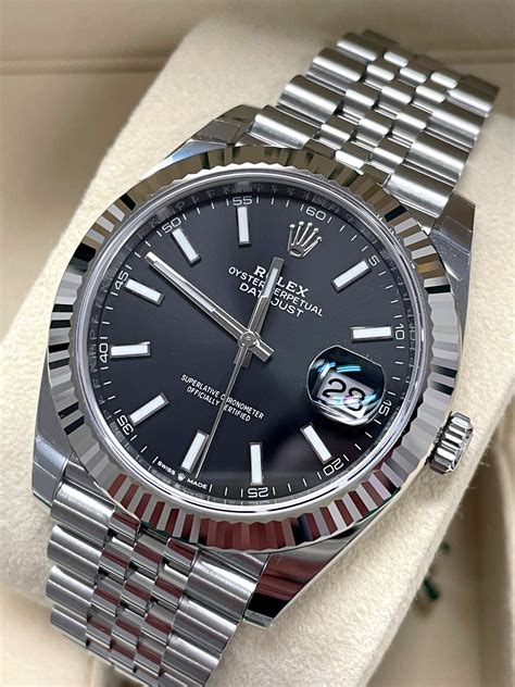 prezzo rolex datejust man|rolex datejust black.